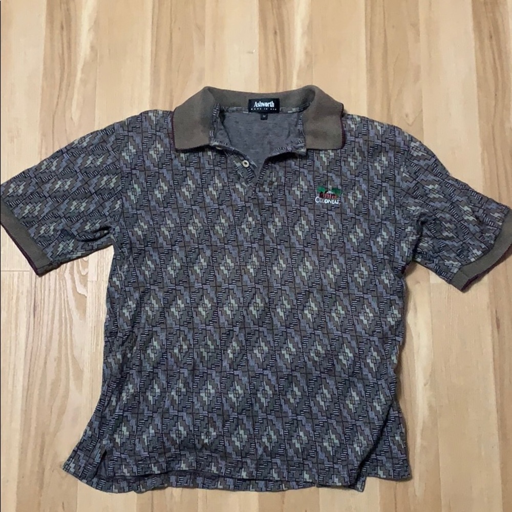 Vintage Ashworth Collared Shirt